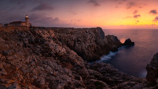 Faro de Punta Nati, Ciudadela, Menorca, España