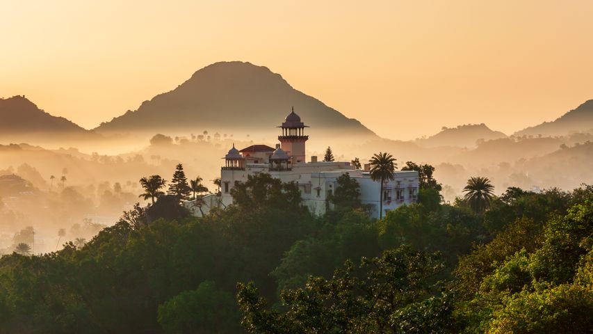 Mount Abu and the Aravalli Range in Rajasthan, India