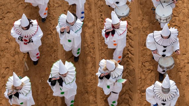 Rosenmontagszug in Köln, Nordrhein-Westfalen