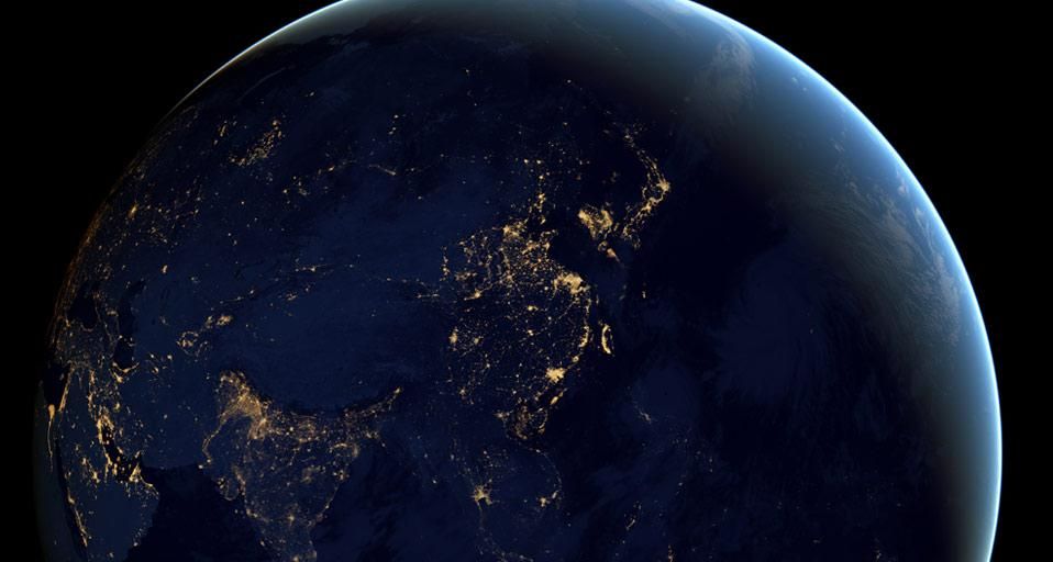 ｢宇宙から見た地球｣NASA
