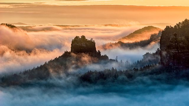 Winterstein, Nationalpark Sächsische Schweiz, Sachsen