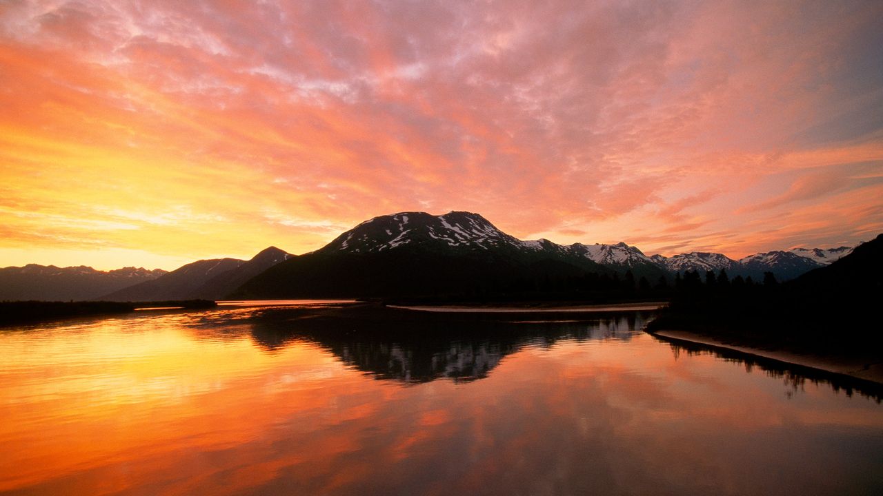 Warm glow, cold water