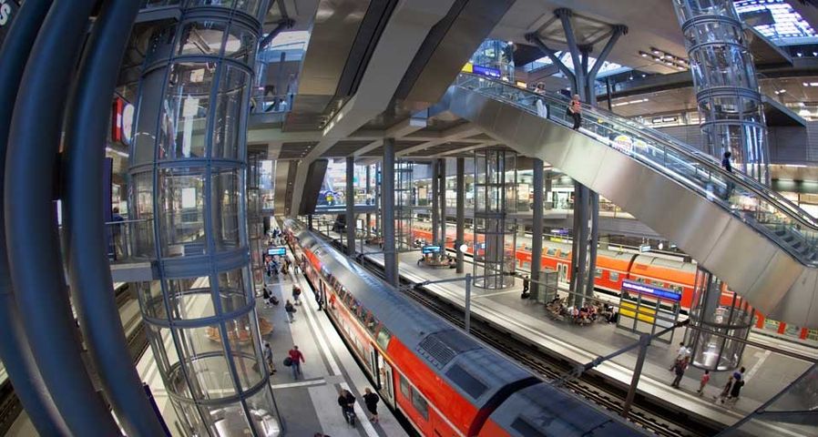 Berlin Hauptbahnhof train station, Berlin, Germany