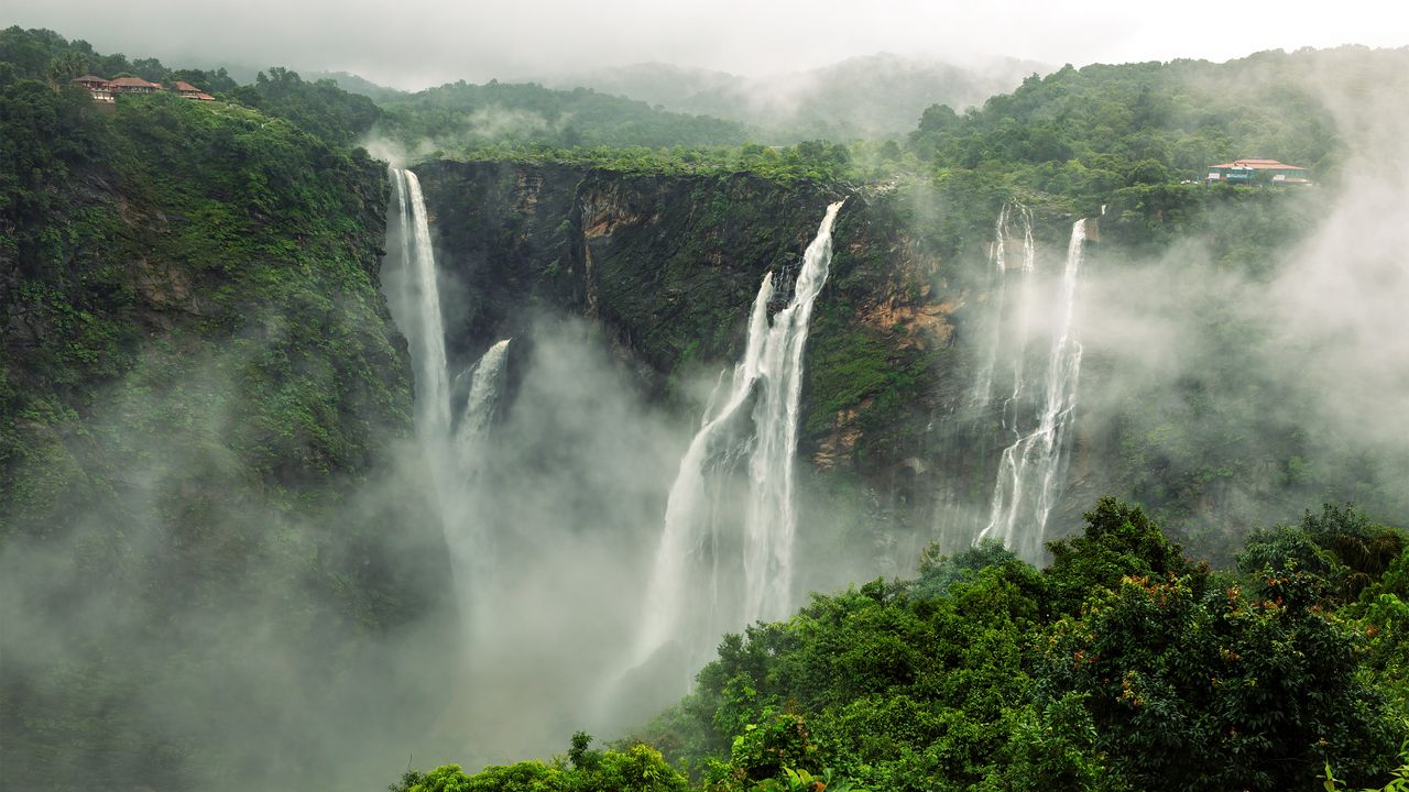 Jog Falls on the Sharavathi River, Shivamogga district, Karnataka