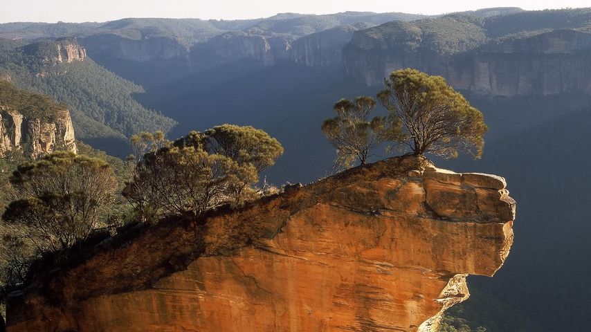 Hanging Rock at the Blue Mountains, New South Wales