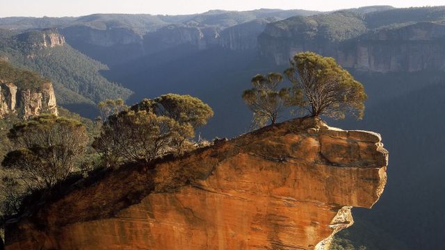 Hanging Rock at the Blue Mountains, New South Wales