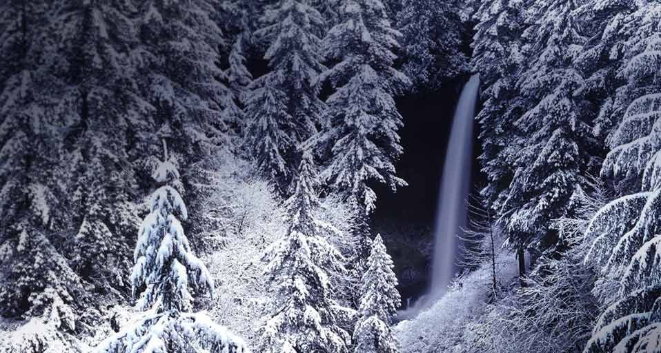 Waterfall in Silver Falls State Park, Oregon
