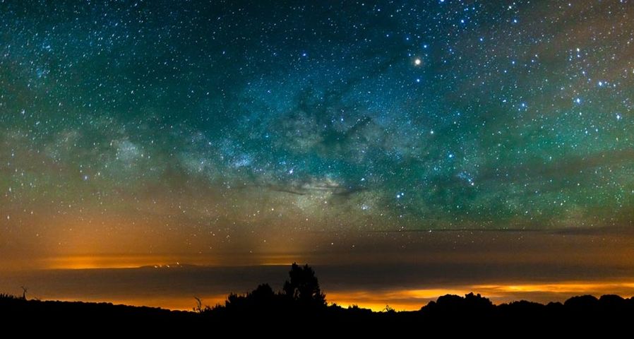 Milky Way seen from Mount Teide, Tenerife, Canary Islands, Spain