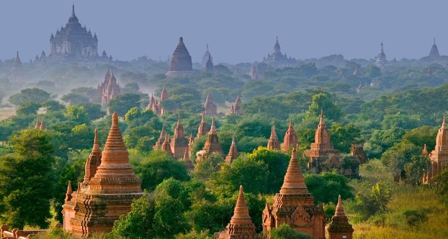Temples of Bagan in Myanmar