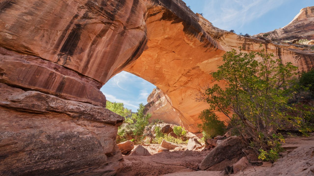 Puente Kachina, Monumento nacional de los Puentes Naturales, Utah, EE. UU.