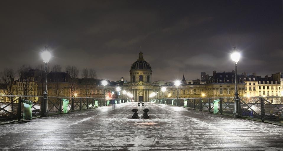 Bridge of Arts in Paris, France