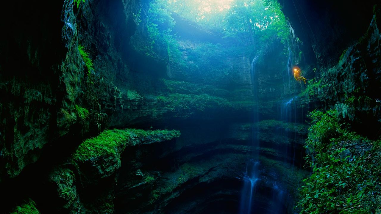 Gouffre Neversink Pit, Alabama, États-Unis