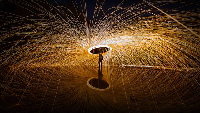 Photographie “Spark art”
