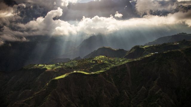Cilaos sur l’île de la Réunion