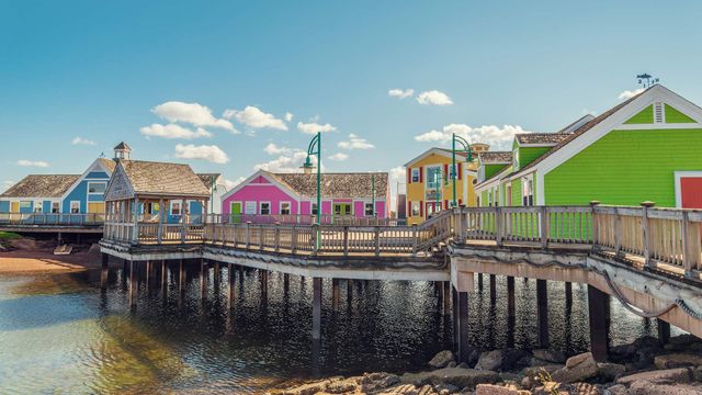 Summerside waterfront in P.E.I.