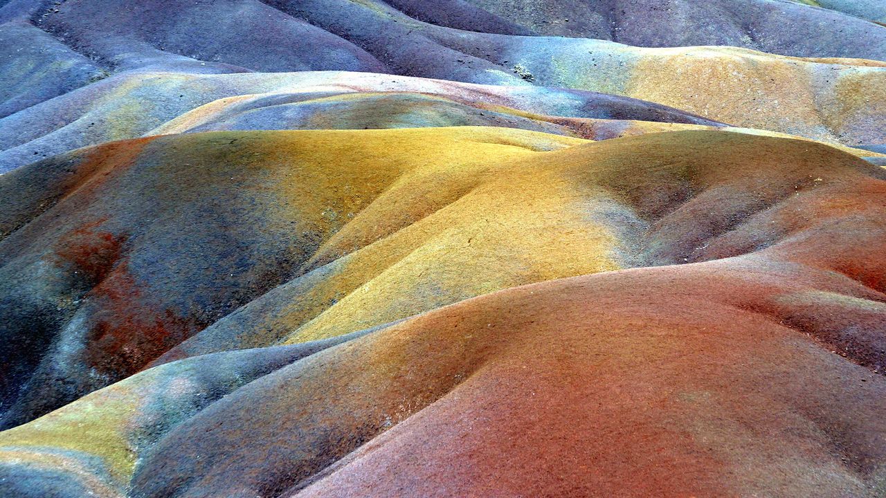 Seven Coloured Earths, Chamarel Mauritius