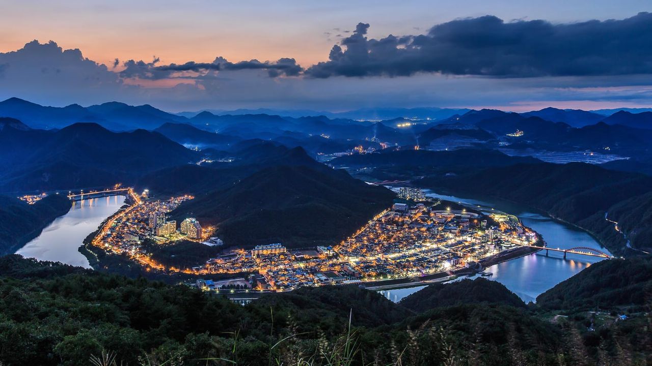 Landkreis Danyang, Provinz Chungcheongbuk-do (Nord-Chungcheong), Südkorea