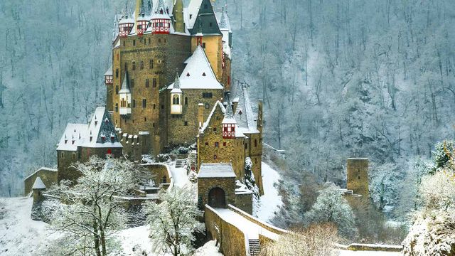 Eltz Castle between Koblenz and Trier, Germany