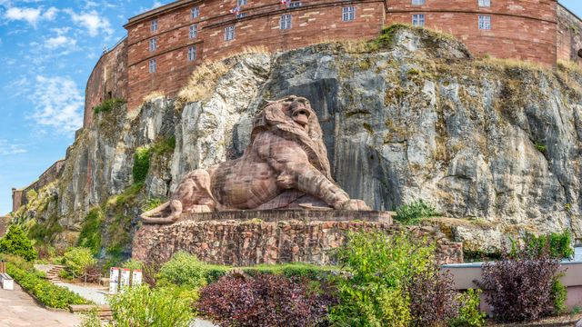 Lion de Belfort, Bourgogne-Franche-Comté, France