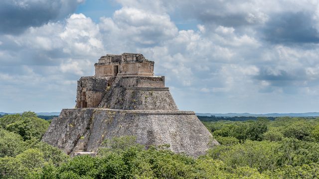 Pyramid of the Magician, Uxmal, Yucatán, Mexico