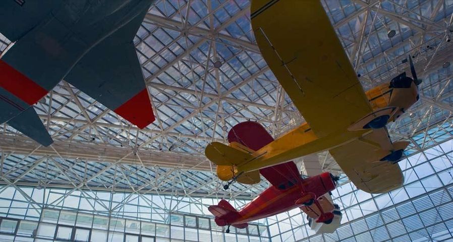 Avion dans le “Museum of Flight” à Seattle, Washington, États-Unis