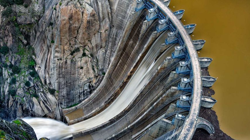 ｢アルデアダビラ・ダム｣スペイン, サマランカ