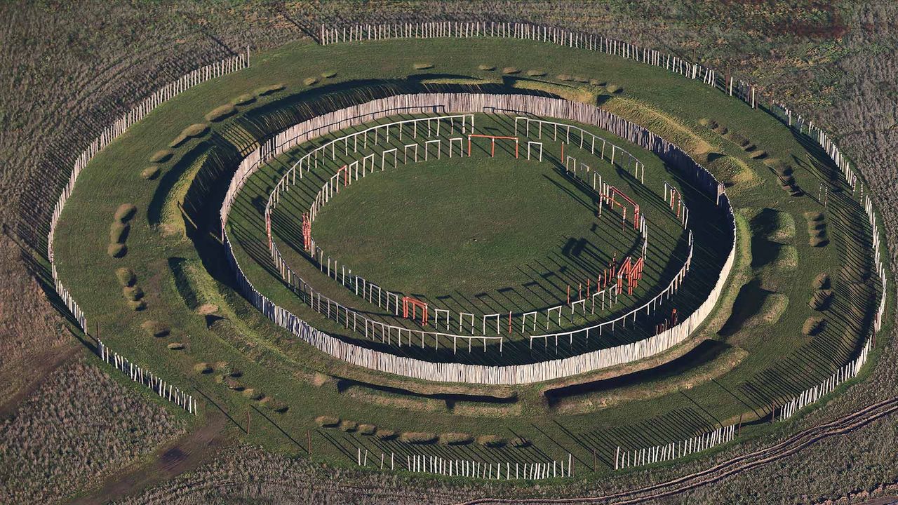 Kreisgrabenanlage von Pömmelte, Barby, Sachsen-Anhalt, Deutschland