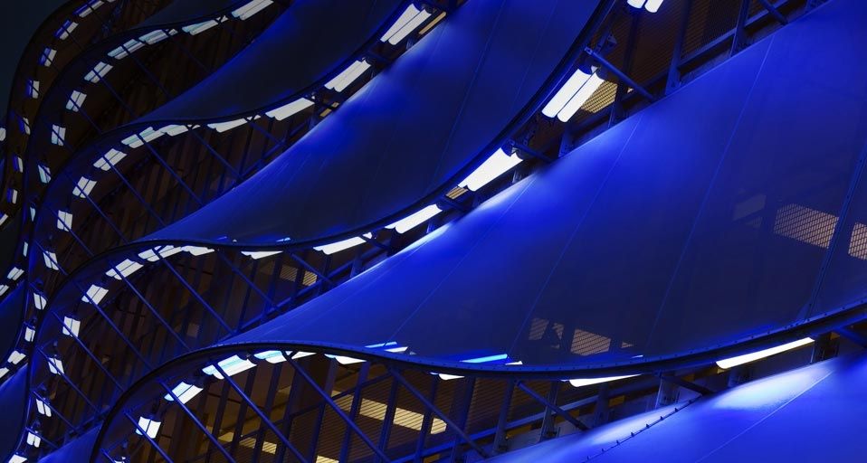 Car Park Wales Millennium Centre, Cardiff Wales - Chris Warren/Photolibrary ©
