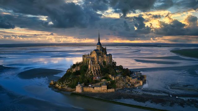 Mont-Saint-Michel, Normandy, France