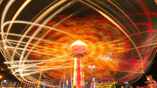 The Orbitor ride at the Canadian National Exhibition, Toronto