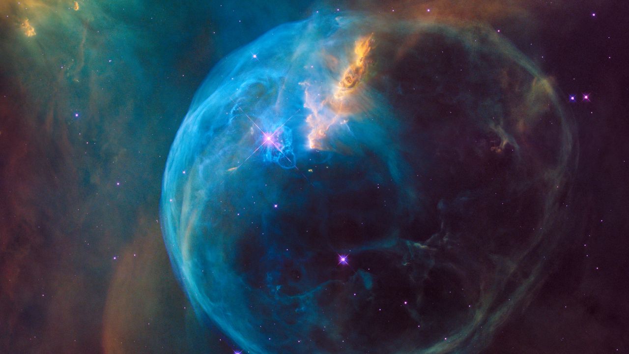 Blue Bubble Nebula