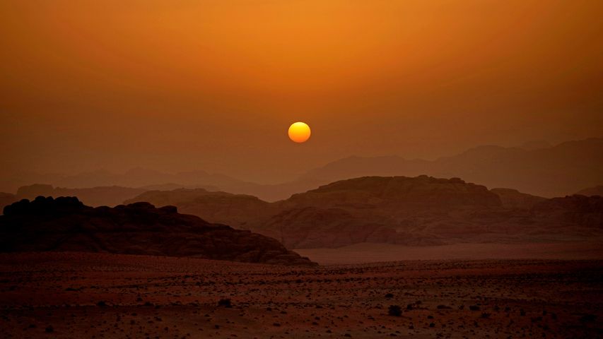 Wadi Rum, Jordanien