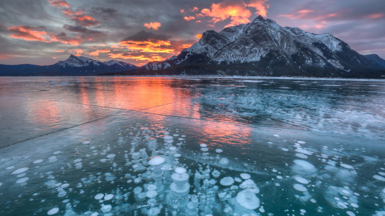Lago Abraham, Alberta, Canadá