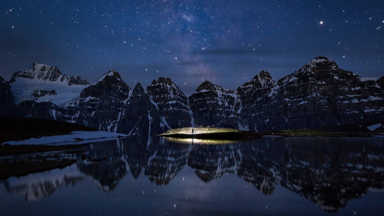 Minnestimma Lake, Banff, Alta.