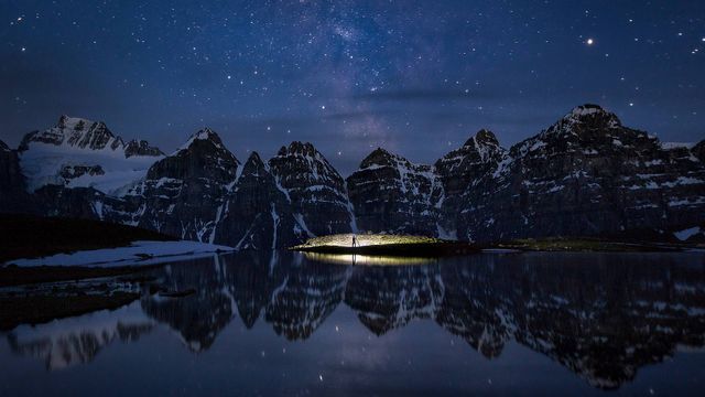 Minnestimma Lake, Banff, Alta.