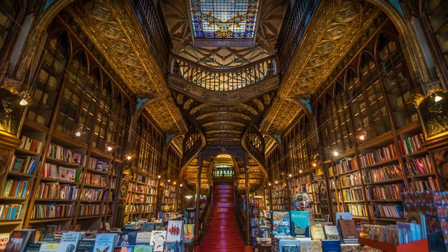 Livraria Lello in Porto, Portugal