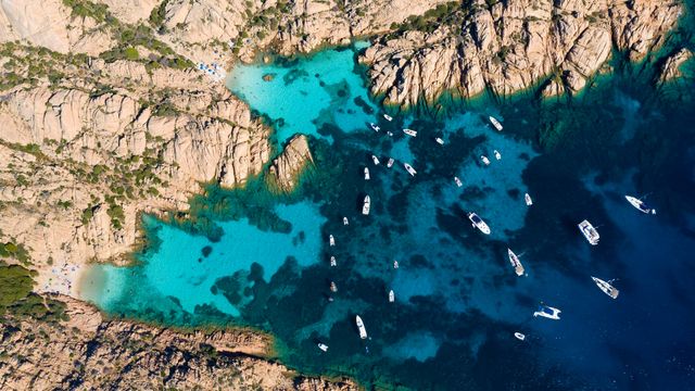 La Maddalena, Cala Coticcio, Sardegna, Italia