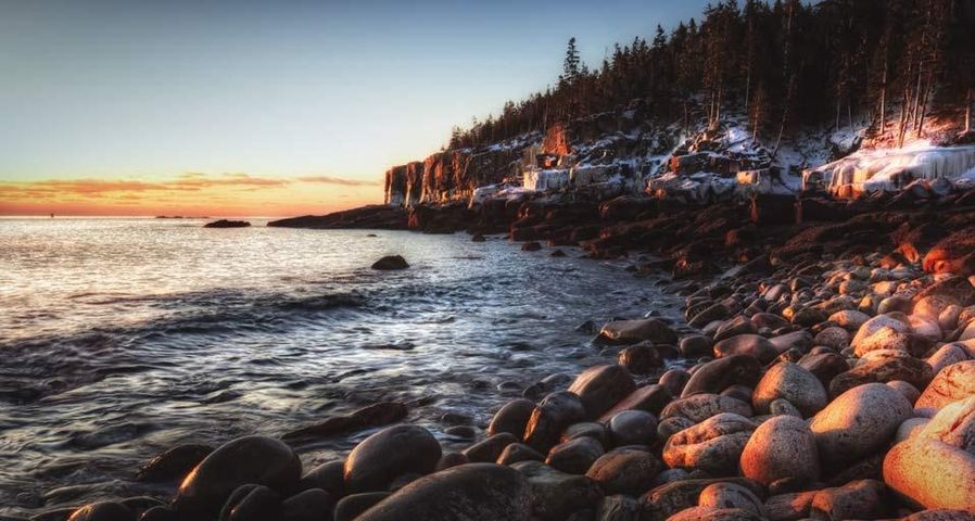 Otter Cliff in Acadia National Park, Maine