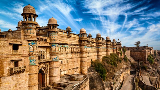 Gwalior Fort, Madhya Pradesh, India