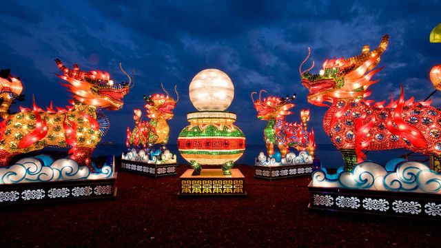 Chinese Lantern Festival at Ontario Place, Toronto