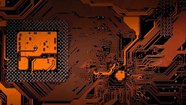 Motherboard of a computer 