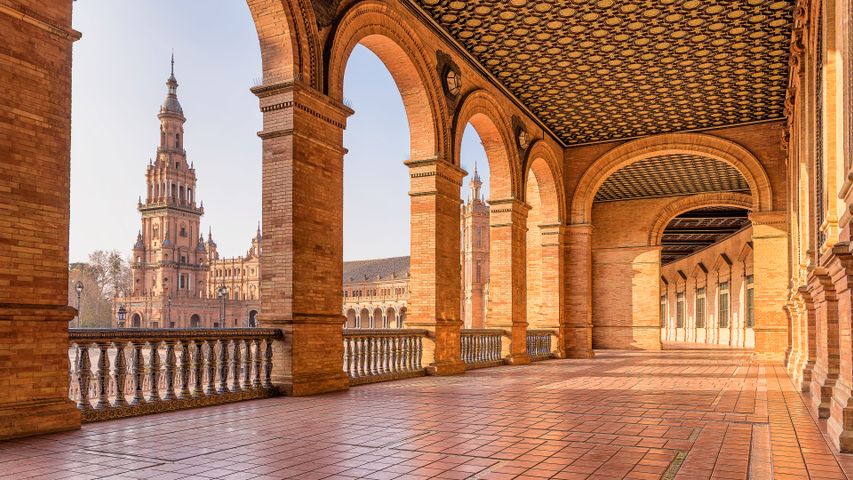 Plaza de España, Seville, Spain