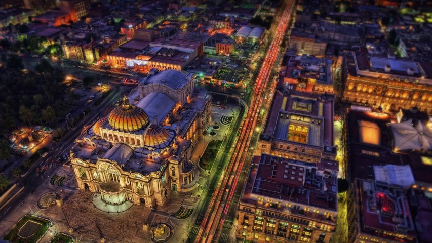 Palacio de Bellas Artes, Mexiko-Stadt, Mexiko