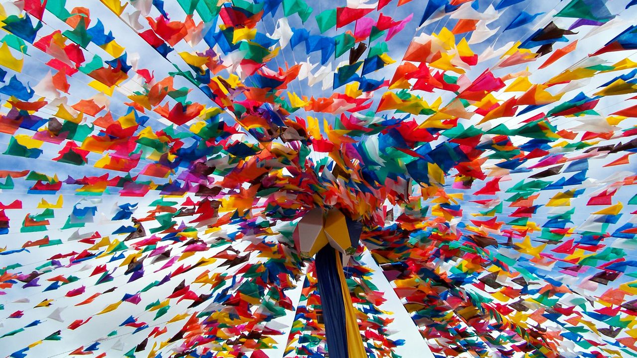 Festival no nordeste do Brasil (Bahia)