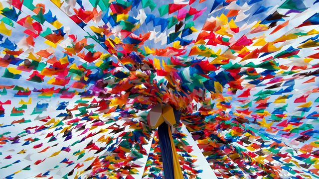 Festival no nordeste do Brasil (Bahia)