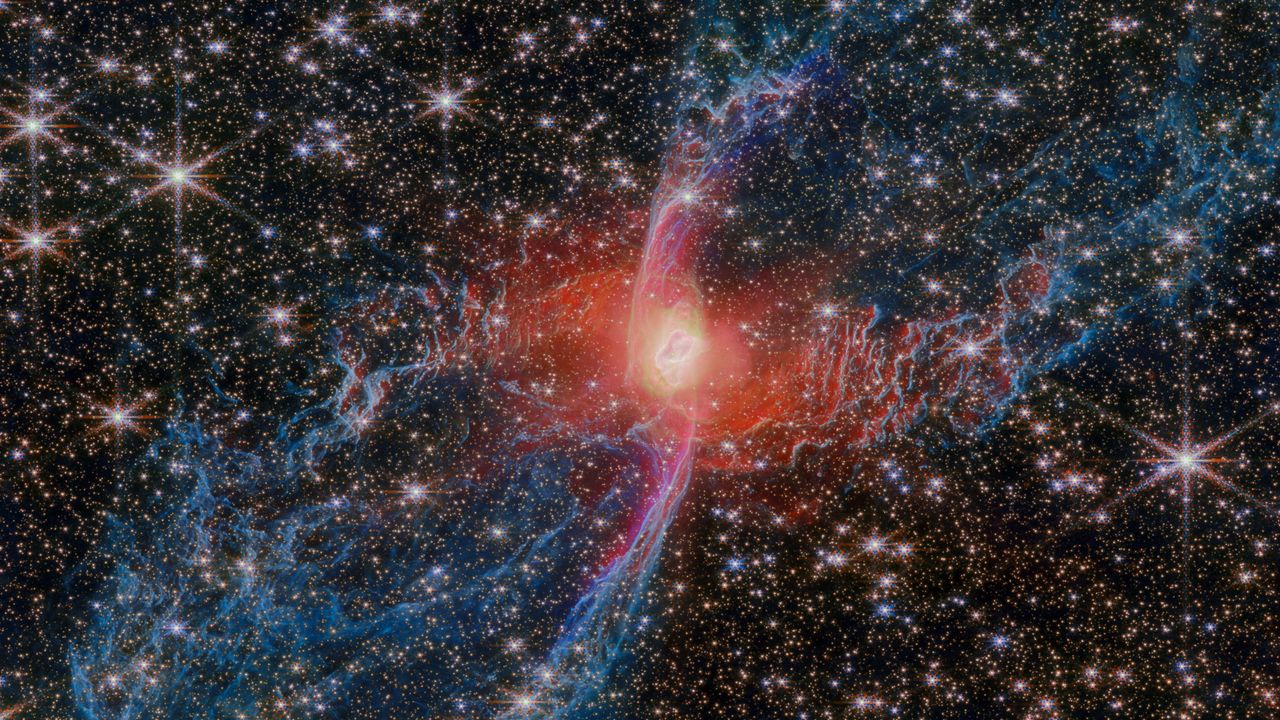 A celestial creepy-crawly
