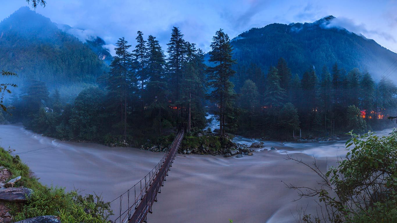 Parvati River in Kasol, Himachal Pradesh, India | Peapix