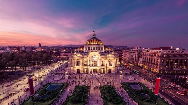 Palacio de Bellas Artes in Mexico City