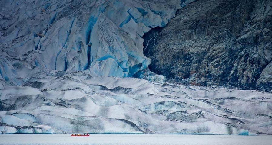 Der Mendenhall-Gletscher bei Juneau in Alaska – Michael Melford/Getty Images ©