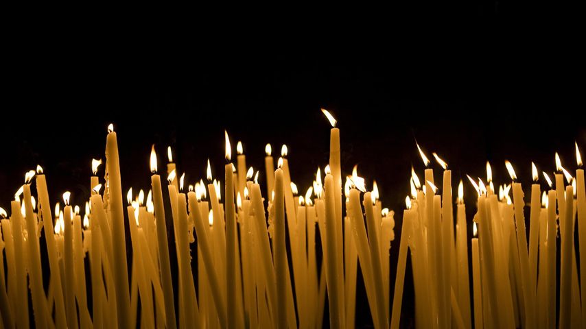 Memorial candles 